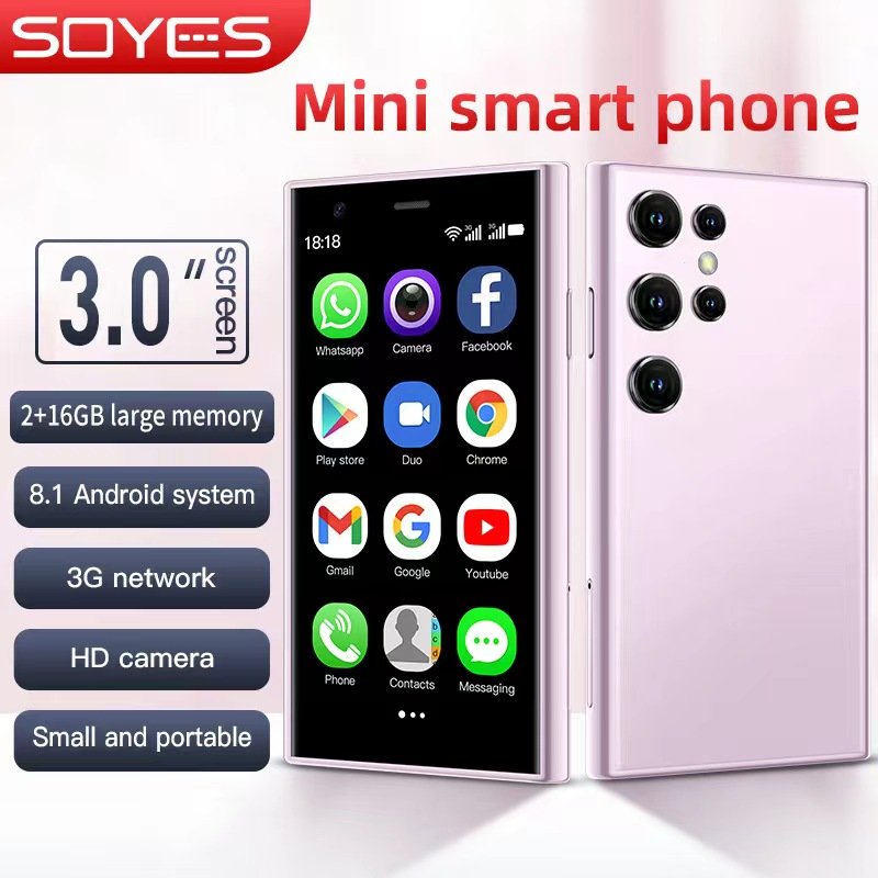 Best-Selling S23 Pro 4G mobile phone Cell phone with 3inch Display 2+16GB ROM Storage Storage Dual SIM Android smart phone